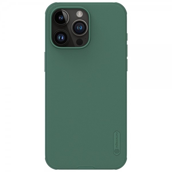 Nillkin iPhone 15 Pro Deksel Super Frosted Shield Pro Grønn
