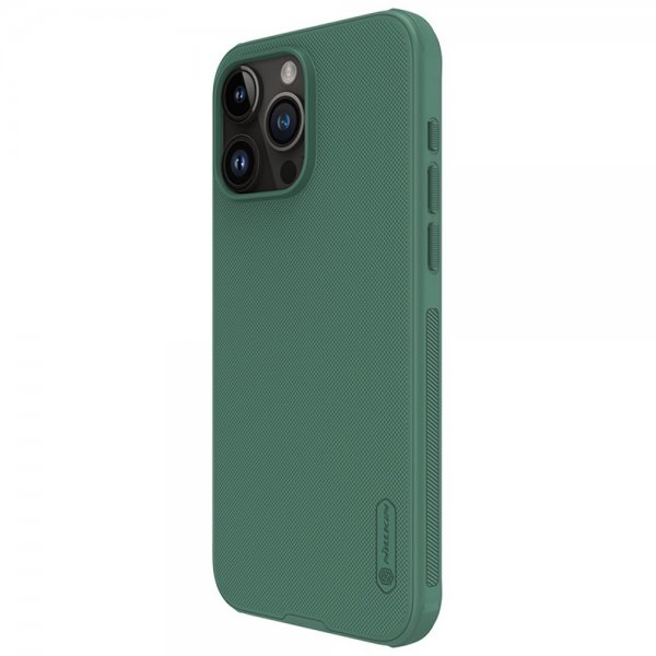 Nillkin iPhone 15 Pro Deksel Super Frosted Shield Pro Grønn