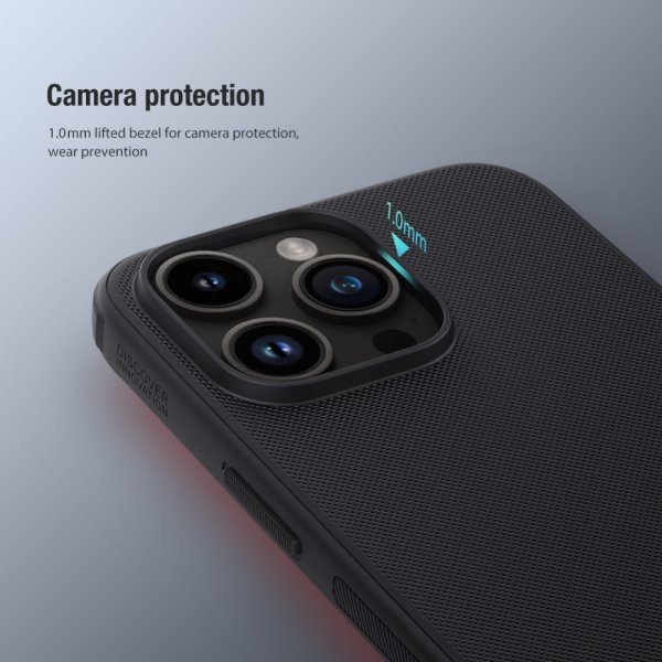 Nillkin iPhone 15 Pro Deksel Super Frosted Shield Pro Grønn