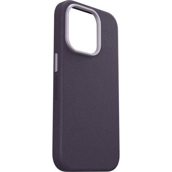 Otterbox iPhone 15 Pro Deksel Symmetry Cactus Leather MagSafe Plum Luxe