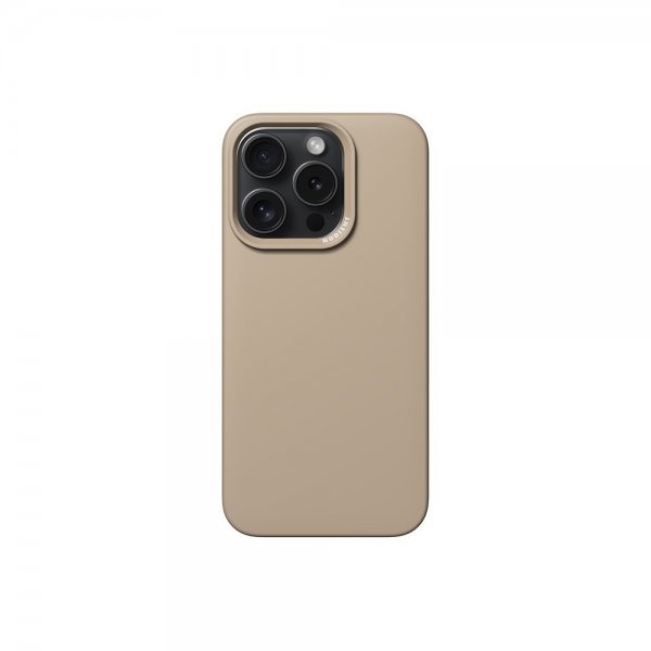 Nudient iPhone 15 Pro Deksel Thin Case MagSafe Clay Beige