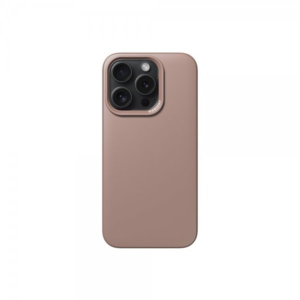 Nudient iPhone 15 Pro Deksel Thin Case MagSafe Dusty Pink