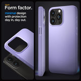 Spigen iPhone 15 Pro Deksel Thin Fit Iris Purple
