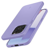 Spigen iPhone 15 Pro Deksel Thin Fit Iris Purple