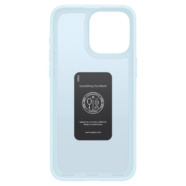 Spigen iPhone 15 Pro Deksel Thin Fit Mute Blue