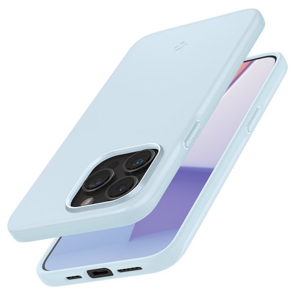 Spigen iPhone 15 Pro Deksel Thin Fit Mute Blue