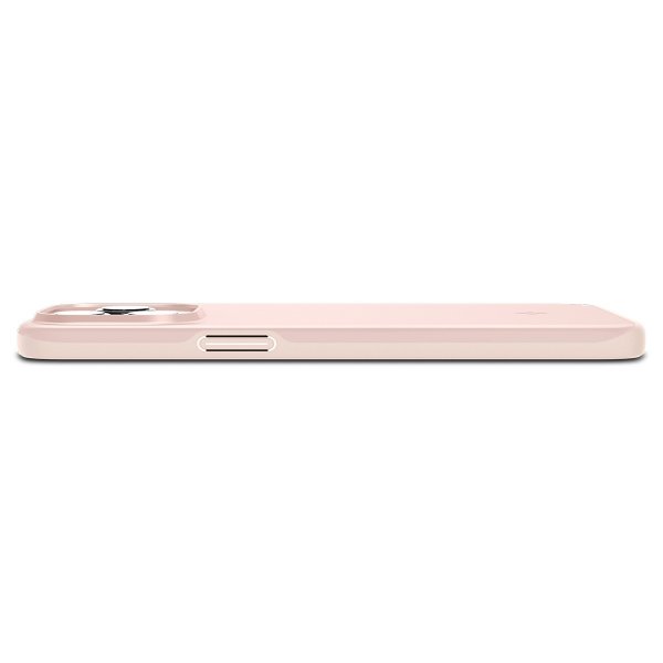 Spigen iPhone 15 Pro Deksel Thin Fit Pink Sand