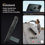 Spigen iPhone 15 Pro Deksel Tough Armor MagFit Abyss Green