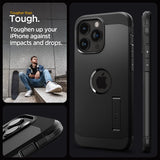 Spigen iPhone 15 Pro Deksel Tough Armor MagFit Svart