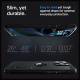 Spigen iPhone 15 Pro Deksel Tough Armor MagFit Svart