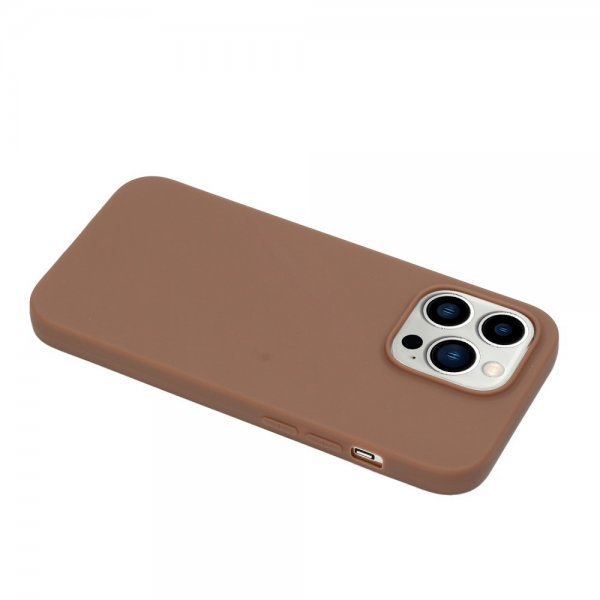 iPhone 15 Pro Deksel TPU Kaffe