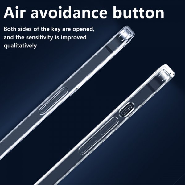 X-Level iPhone 15 Pro Deksel Transparent