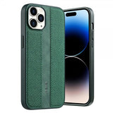 X-Level iPhone 15 Pro Deksel Stofftekstur Grønn