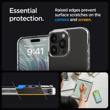 Spigen iPhone 15 Pro Deksel Ultra Hybrid Crystal Clear
