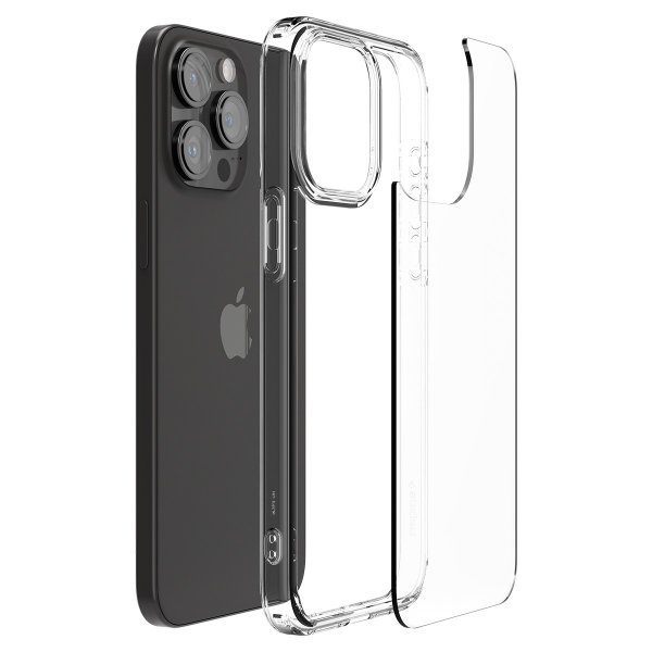Spigen iPhone 15 Pro Deksel Ultra Hybrid Crystal Clear