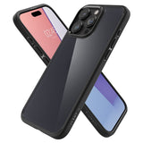 Spigen iPhone 15 Pro Deksel Ultra Hybrid Frost Black