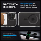 Spigen iPhone 15 Pro Deksel Ultra Hybrid MagFit Carbon Fiber