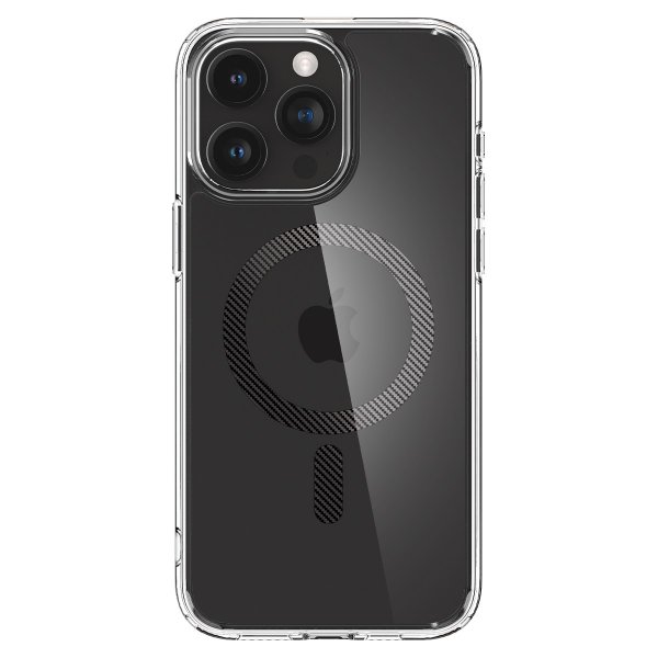 Spigen iPhone 15 Pro Deksel Ultra Hybrid MagFit Carbon Fiber