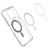 Spigen iPhone 15 Pro Deksel Ultra Hybrid MagFit Carbon Fiber