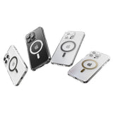 Spigen iPhone 15 Pro Deksel Ultra Hybrid MagFit Frost Clear