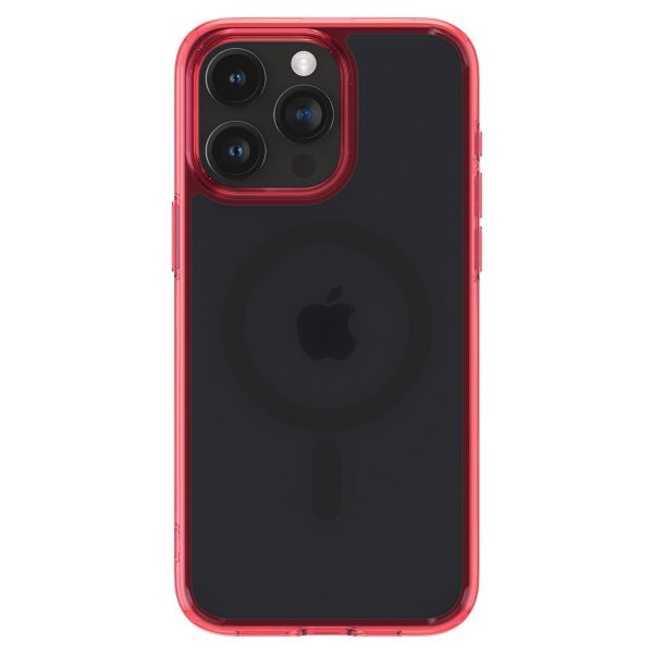 Spigen iPhone 15 Pro Deksel Ultra Hybrid MagFit Frost Deep Red