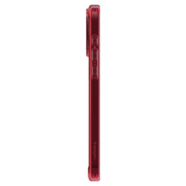 Spigen iPhone 15 Pro Deksel Ultra Hybrid MagFit Frost Deep Red