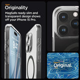 Spigen iPhone 15 Pro Deksel Ultra Hybrid MagFit Graphite