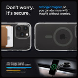 Spigen iPhone 15 Pro Deksel Ultra Hybrid MagFit Graphite