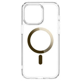Spigen iPhone 15 Pro Deksel Ultra Hybrid MagFit Gull