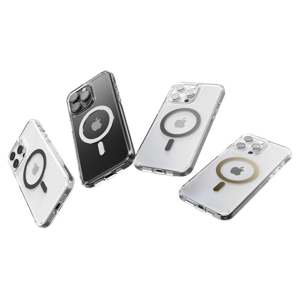Spigen iPhone 15 Pro Deksel Ultra Hybrid MagFit Gull