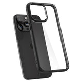 Spigen iPhone 15 Pro Deksel Ultra Hybrid Matte Matte Black