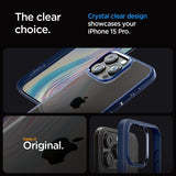Spigen iPhone 15 Pro Deksel Ultra Hybrid Navy Blue