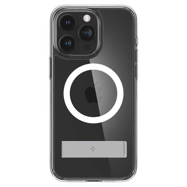 Spigen iPhone 15 Pro Deksel Ultra Hybrid S MagFit Crystal Clear