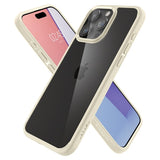Spigen iPhone 15 Pro Deksel Ultra Hybrid Mute Beige