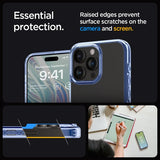 Spigen iPhone 15 Pro Deksel Ultra Hybrid Sky Crystal