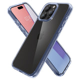 Spigen iPhone 15 Pro Deksel Ultra Hybrid Sky Crystal