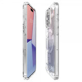 Spigen iPhone 15 Pro Deksel Ultra Hybrid Zero One MagFit Hvit