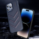 X-Level iPhone 15 Pro Deksel V-shape Lilla