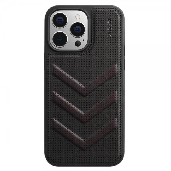 X-Level iPhone 15 Pro Deksel V-shape Svart