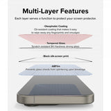 Ringke iPhone 15 Pro Skjermbeskytter Easy Slide 2-pakning