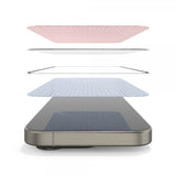 Ringke iPhone 15 Pro Skjermbeskytter Easy Slide 2-pakning