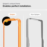 Spigen iPhone 15 Pro Skjermbeskytter GLAS.tR ALIGNmaster 2-pakning