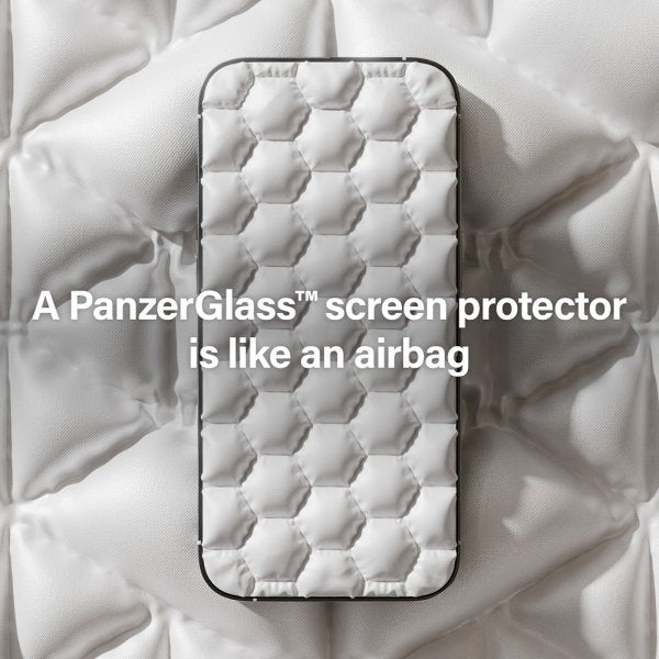 PanzerGlass iPhone 15 Pro Skjermbeskytter Ultra-Wide Fit EasyAligner