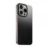 Nomad iPhone 15 Pro Skin Magnetic Leather Back Horween Svart