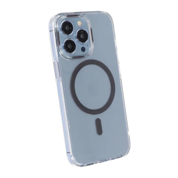 iPhone 15 Pro Deksel TPU MagSafe Grå