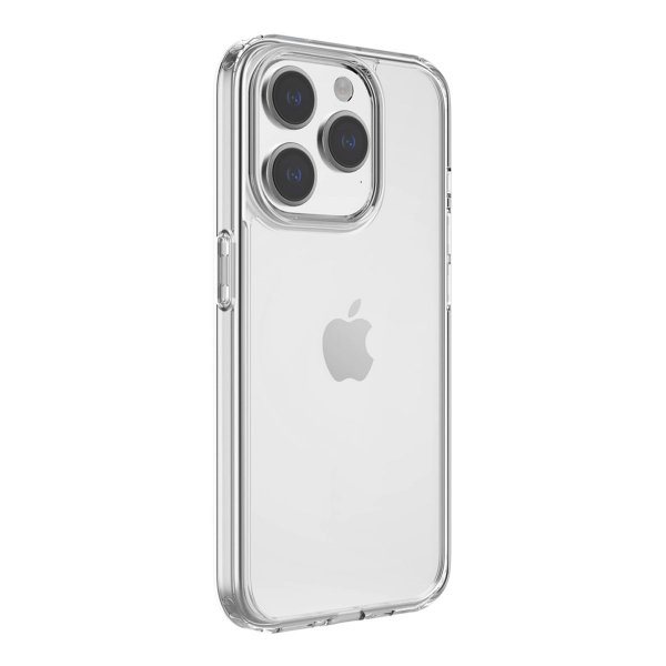Rvelon iPhone 15 Pro Deksel Støtsikker Transparent