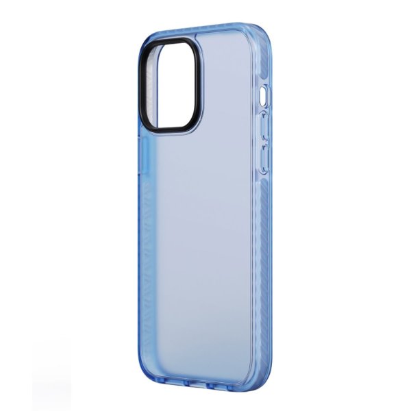 iPhone 15 Pro Deksel Støtsikker TPU Blå