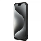 Karl Lagerfeld iPhone 15 Deksel 3D Rubber Karl & Choupette Svart