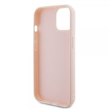 Karl Lagerfeld iPhone 15 Deksel 3D Rubber Karl Rosa