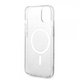 Guess iPhone 15 Deksel 4G Pattern MagSafe Svart